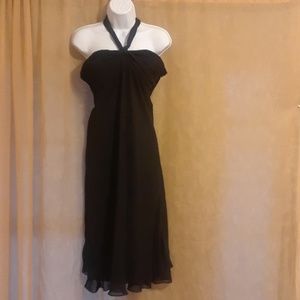 Black cocktail dress